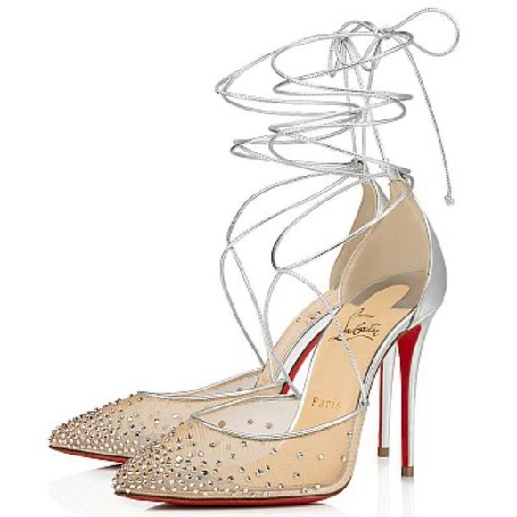 CHRISTIAN LOUBOUTIN MAIA LABELLA 100 MM SPECCHIO - Picture 2 of 8